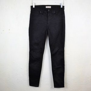 Madewell 9" High Rise Skinny in Black Size 27